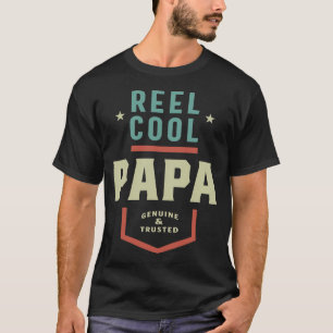 Riktigt cool pappa fiskegåva rolig tee jul