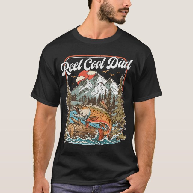 Riktigt Cool Pappa T Shirt (Framsida)