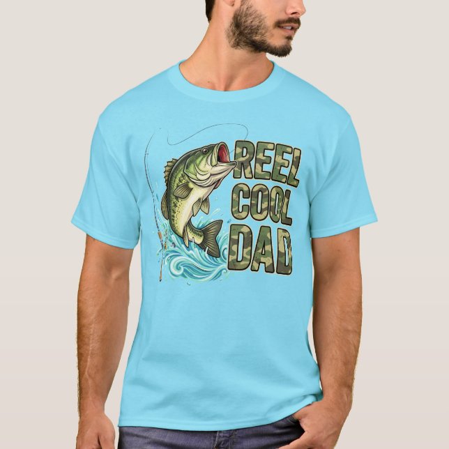 Riktigt Cool Pappa T Shirt (Framsida)