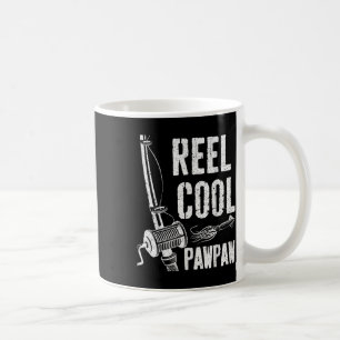 Riktigt cool pawpaw-tröja män fiske fiskare pappa kaffemugg