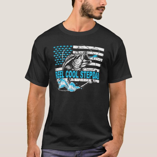 Riktigt cool styppapa - Kärlighet för fiske - Amer T Shirt (Framsida)