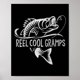 Riktigt Coola Farfar Fiskegåvor Farfar Fars Dag Poster