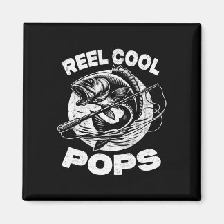 Riktigt coola fiskepinnar Fiskepinnar Fars dag Fis Magnet