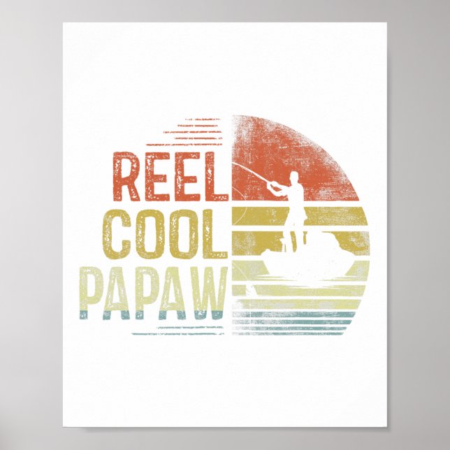 Riktigt coola Papaw fiskpresenter Papaw födelsedag Poster (Framsidan)