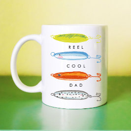 Riktigt Coola Pappa Fiske Bait Kaffemugg