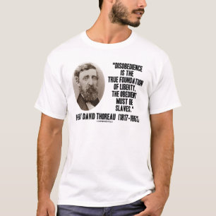 Riktigt fundament för Thoreau Disobedience av Tee