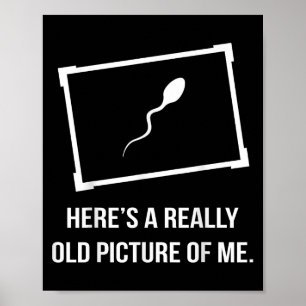 Riktigt gammal bild på mig rolig poster