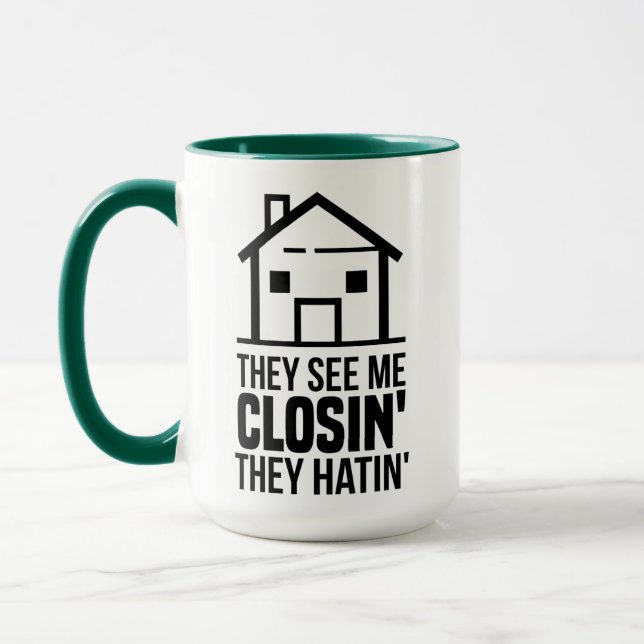 Riktigt Gods Agent. De ser mig stänga kaffe Mugg (Vänster)