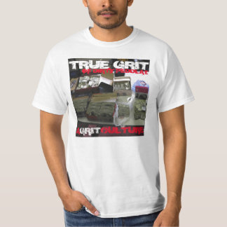 Riktigt grus - Agritculture LP täcker T-shrt Tee Shirt