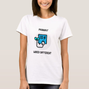 Riktigt kabel av olika slag - garanti för neurolog t shirt