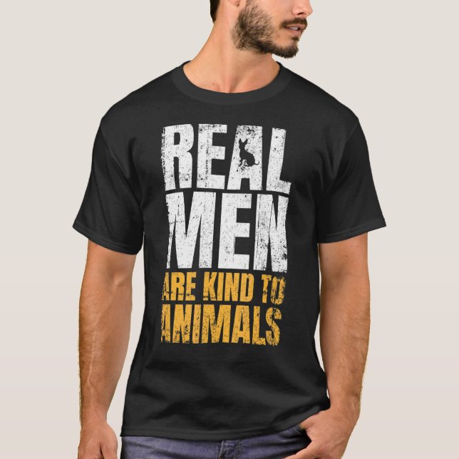 Riktigt Manar är av samma slag som animaliska Höge T Shirt (Framsida)