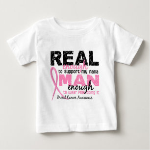 Riktigt nog lite man nog Nana 2 bröstcancer Tee Shirt