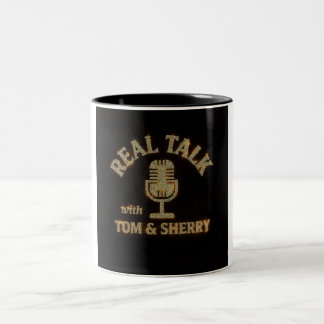 Riktigt prata med Tom & Sherry Podcast Coffee Mugg