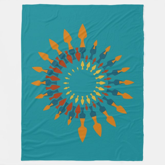 Riktning Fleecefilt (Framsidan)