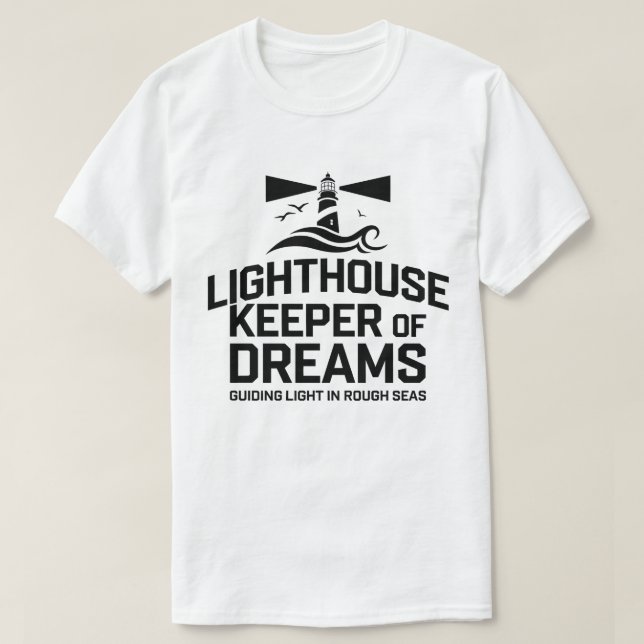 Riktningsljus i djuphavskonstruktion t shirt (Design framsida)