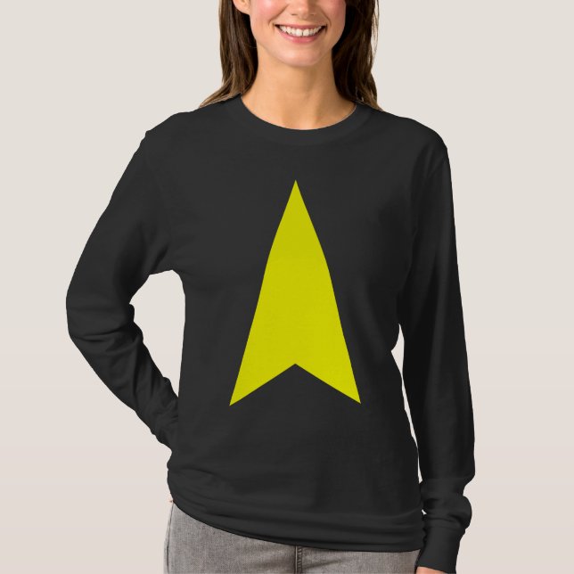 Riktningspil Tee Shirt (Framsida)