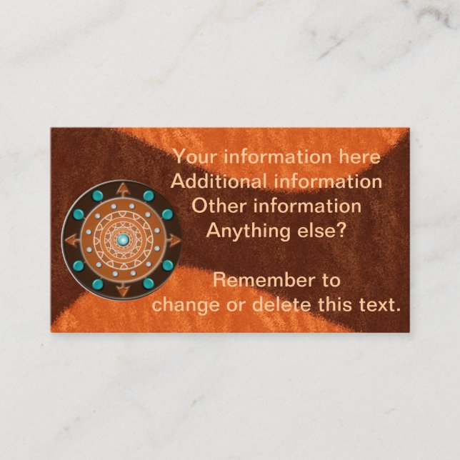 Riktningsprogram, Affärskort Tilläggskort (Framsida)