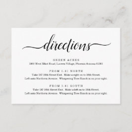 Riktningstillbehörskort - Enkelt Tilläggskort