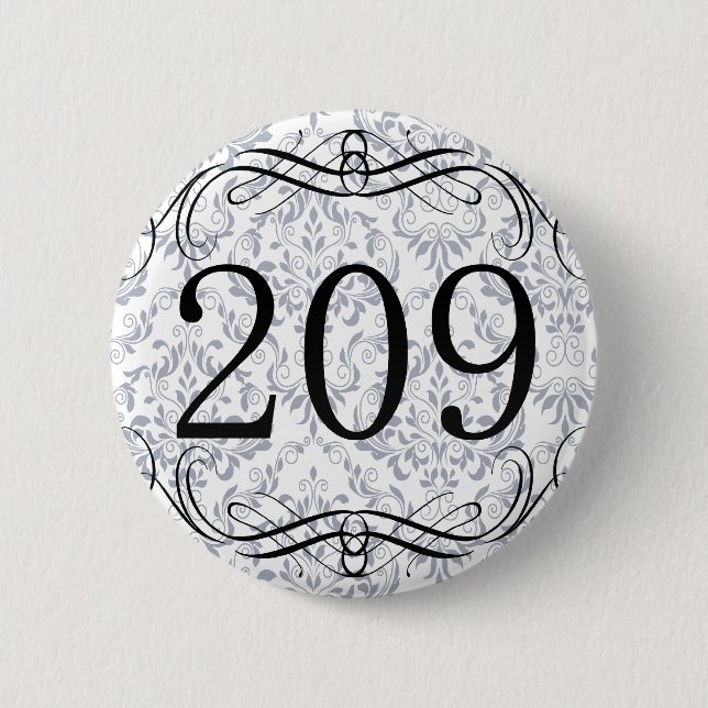 Riktnummer 209 knapp (Framsida)