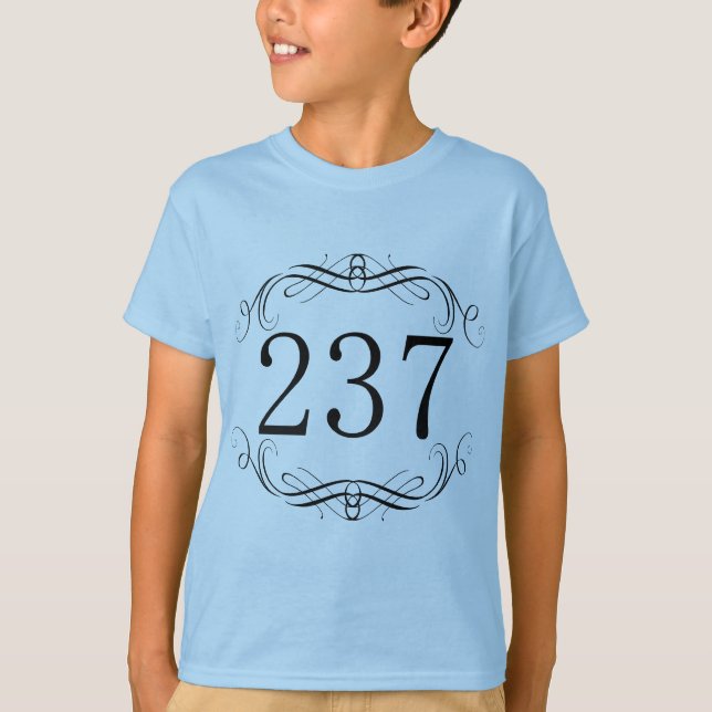 Riktnummer 237 tee shirt (Framsida)