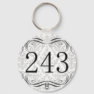 Riktnummer 243 nyckelring