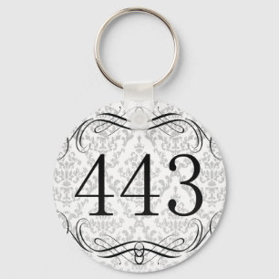 Riktnummer 443 nyckelring