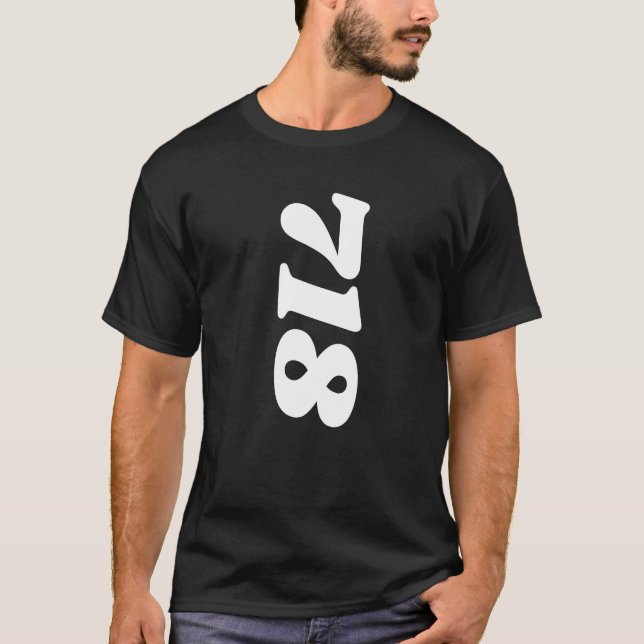 Riktnummer 718 (New York City) T Shirt (Framsida)