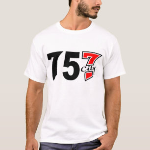 Riktnummer 757city t shirt