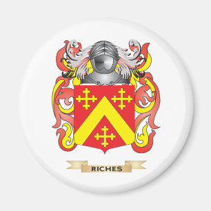 Rikvapensköld (familjvapenskölden) magnet