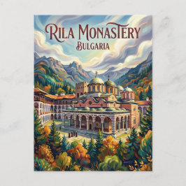 Rila kloster Bulgarien Vykort