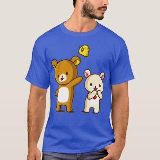 Rilakkuma Korilakkuma och Kiiroitori T Shirt