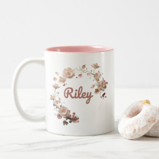 Riley Blommigt Mugg