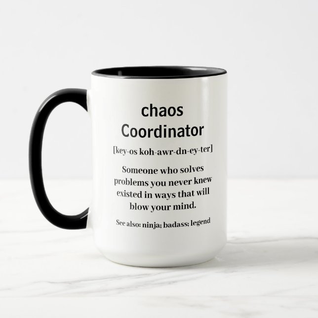 RILEY Chaos Coordinator Definition Office Coarbeta Mugg (Vänster)