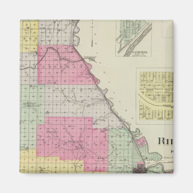 Riley County, Kansas Magnet (Framsidan)