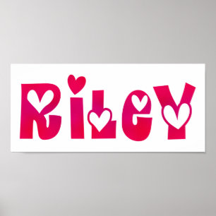 Riley i Hearts Poster