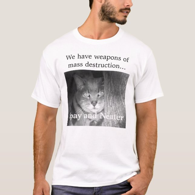 Riley internationell katt av gåta tee shirt (Framsida)