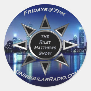 Riley Matthews Show Circle Sticker Runt Klistermärke