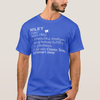 Riley Namn Riley Definition Riley Female Namn Rile T Shirt