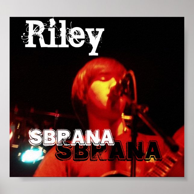 Riley Sbrana poster #2 (Framsidan)