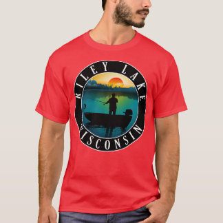 Riley Sjö Wisconsin Fishing T Shirt