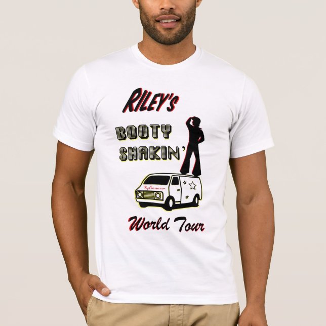 Rileys den bootyShakin världen turnerar T-shirt (Framsida)