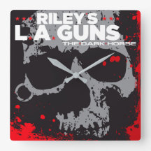 Rileys L.A.GUNS Orange Vinyl Cover Art
