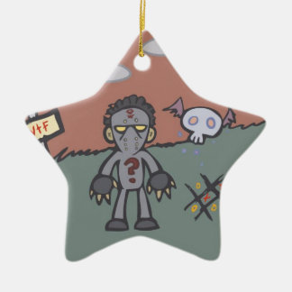 Rilla stjärnaprydnad julgransprydnad keramik