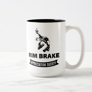 Rim Brake Apprecition Society Två-Tonad Mugg