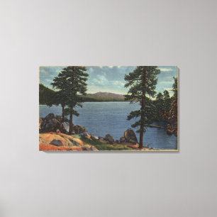 Rim O'the World Drive, Väster End View Canvastryck