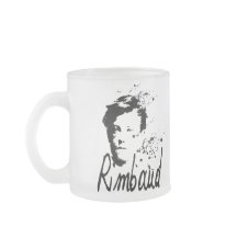RIMBAUD porträtt 2x Mugg
