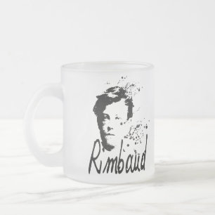 RIMBAUD porträtt 2x Mugg