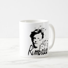RIMBAUD-porträttmugg Kaffemugg