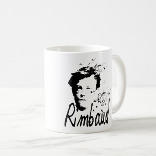 RIMBAUD-porträttmugg Kaffemugg