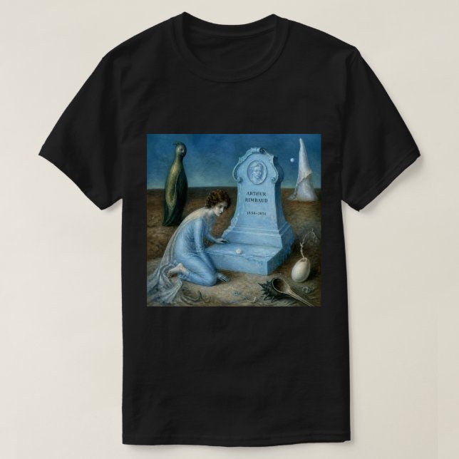 Rimbaud skjorta t shirt (Design framsida)